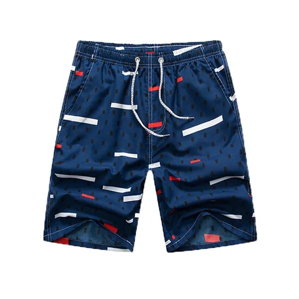 Men's Summer Polyester Quick Dry Beach Shorts