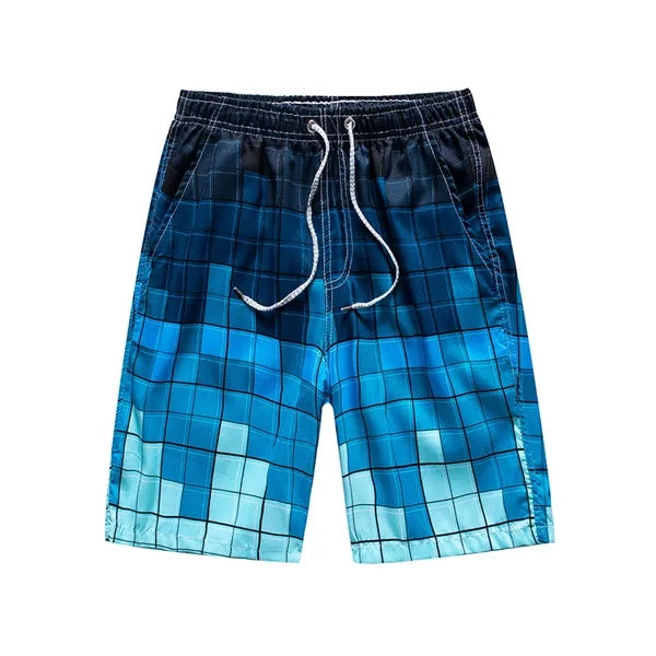 Men's Summer Polyester Quick Dry Beach Shorts