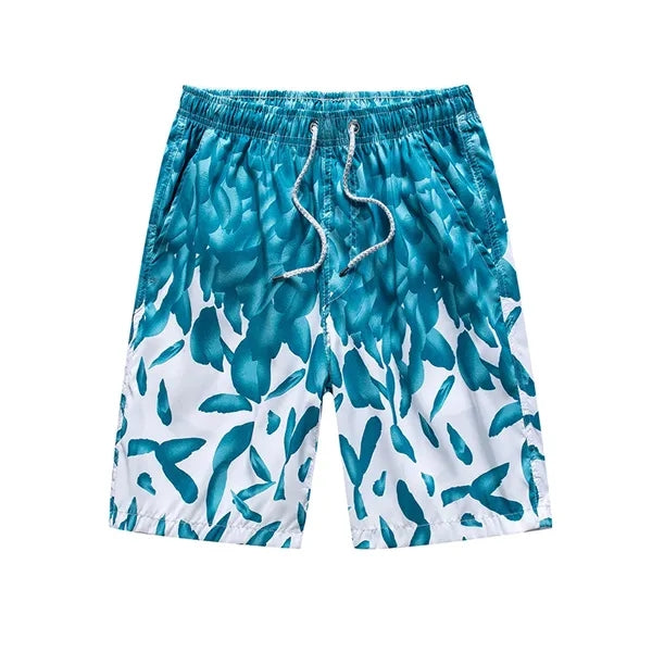 Men's Summer Polyester Quick Dry Beach Shorts