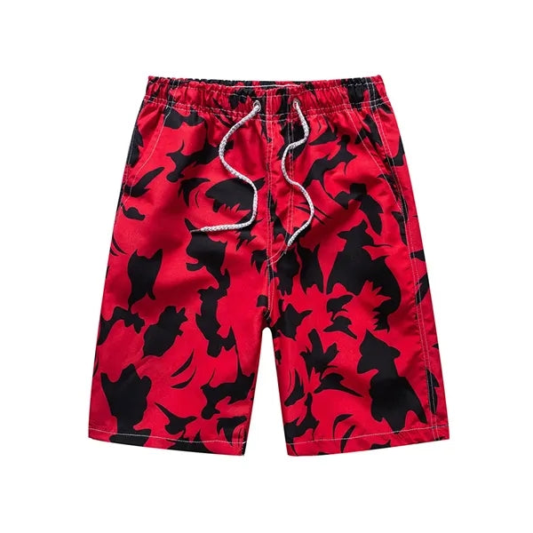 Men's Summer Polyester Quick Dry Beach Shorts