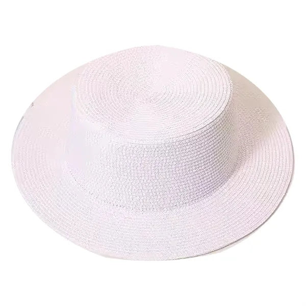 Simple Vacation Unisex Straw Hat