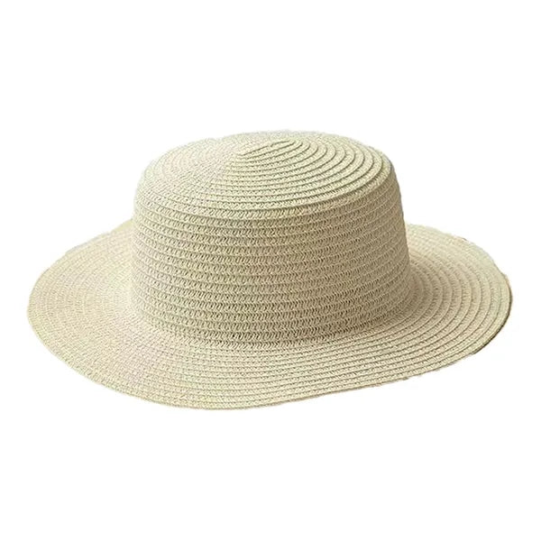 Simple Vacation Unisex Straw Hat