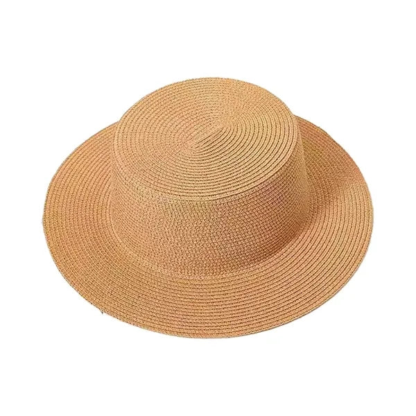 Simple Vacation Unisex Straw Hat