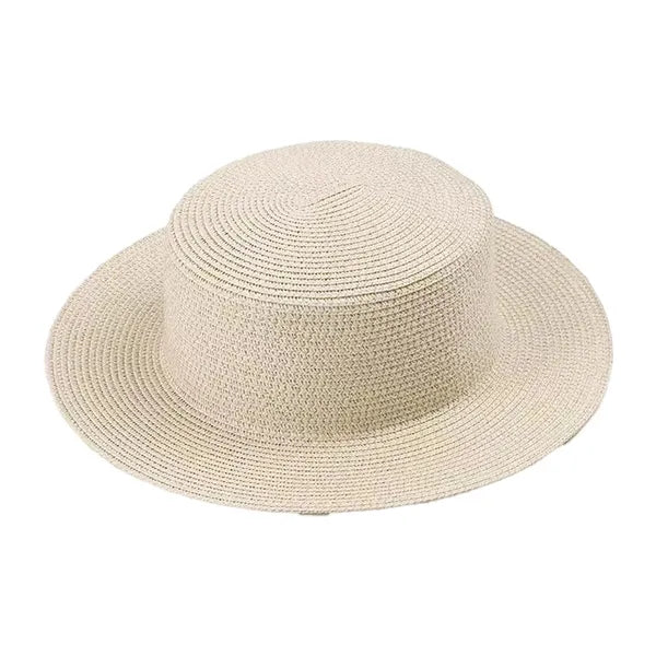 Simple Vacation Unisex Straw Hat
