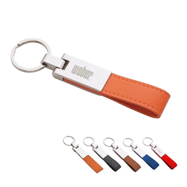 Stitched Strap Keychain