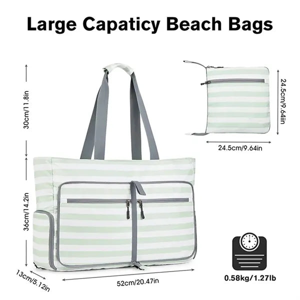 Women Foldable Beach Bag Waterproof