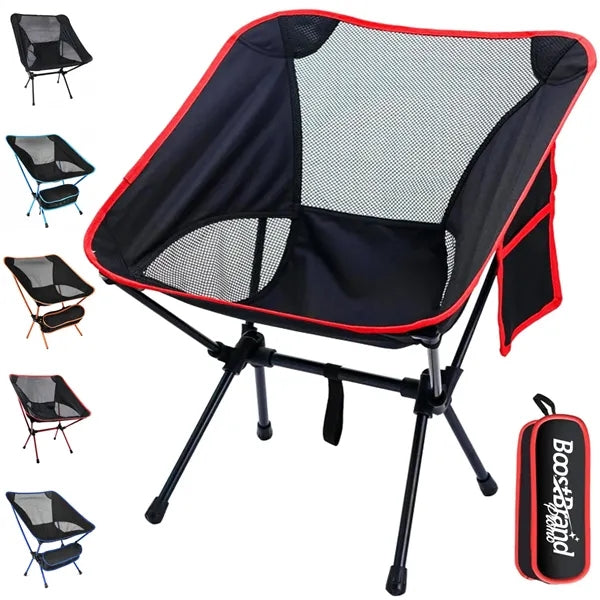 Lightweight Folding Camping Chair with Mesh Back