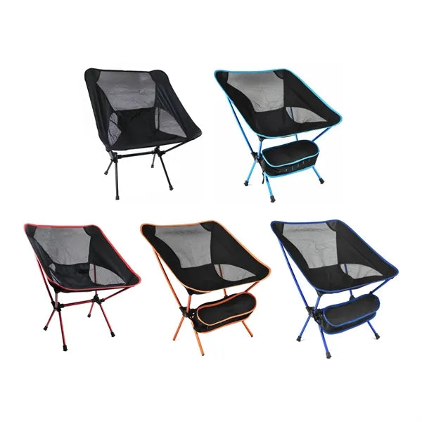 Lightweight Folding Camping Chair with Mesh Back