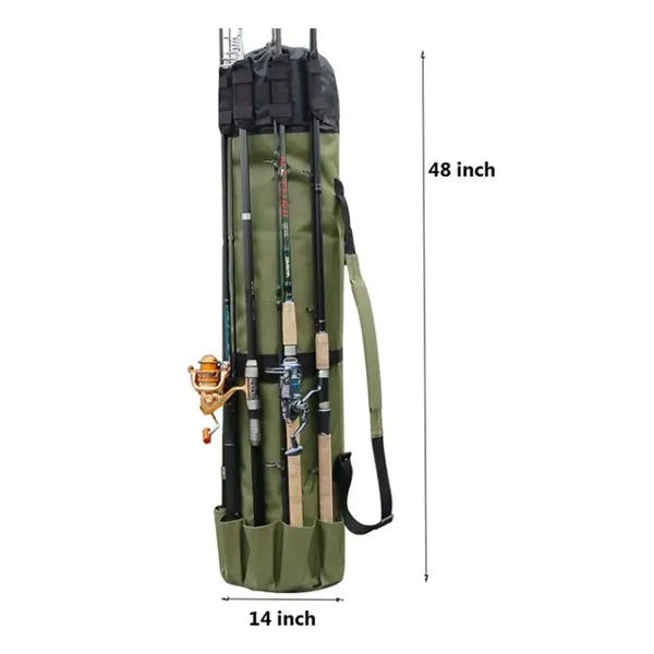 Durable Fishing Gear Carry Bag Backpack