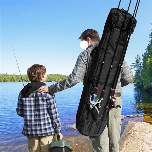 Durable Fishing Gear Carry Bag Backpack