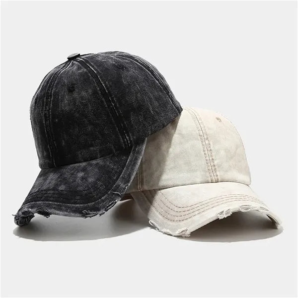Vintage Washed Distressed Baseball Cap