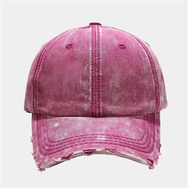 Vintage Washed Distressed Baseball Cap
