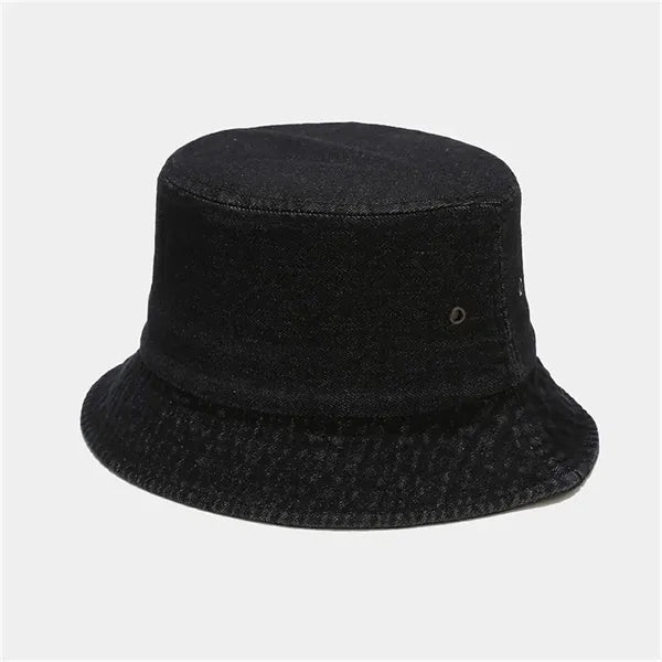 Hot Summer Bucket Hat Cotton Washed Distressed