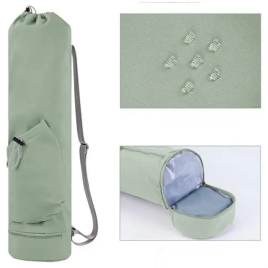Yoga Mat Bag with Water Bottle Pocket
