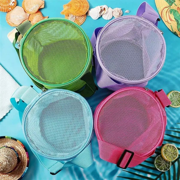 Kids Mesh Beach Toy Bag