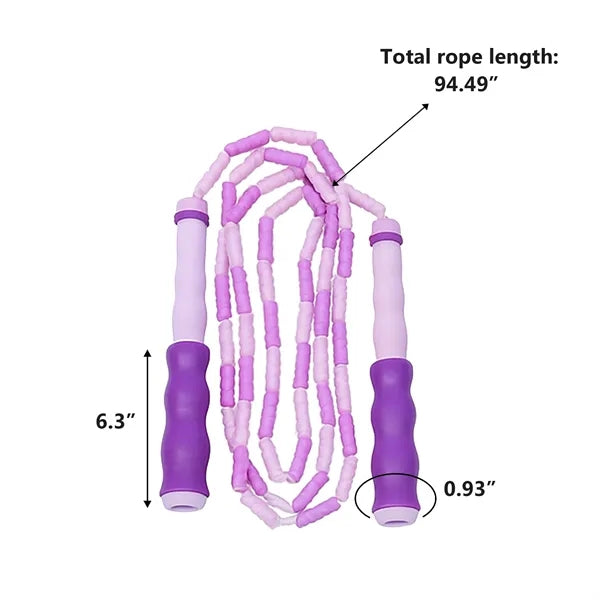 Soft Bead Bamboo Skipping Rope