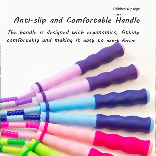 Soft Bead Bamboo Skipping Rope