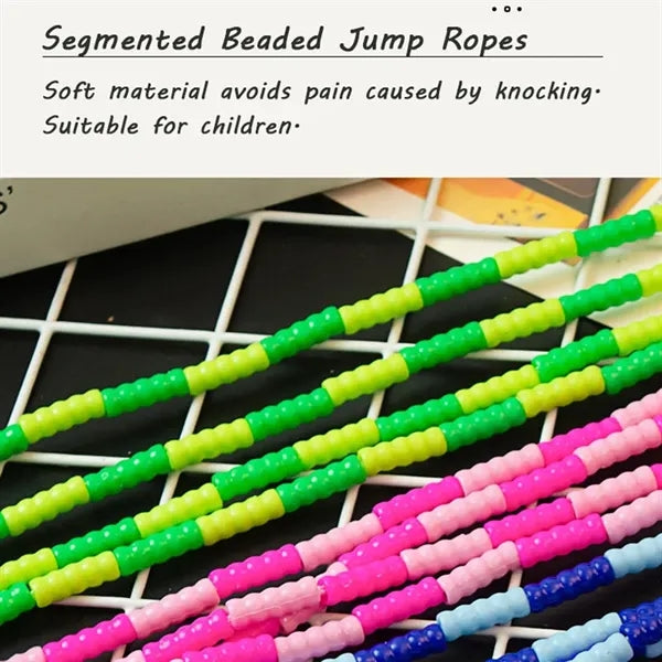 Soft Bead Bamboo Skipping Rope