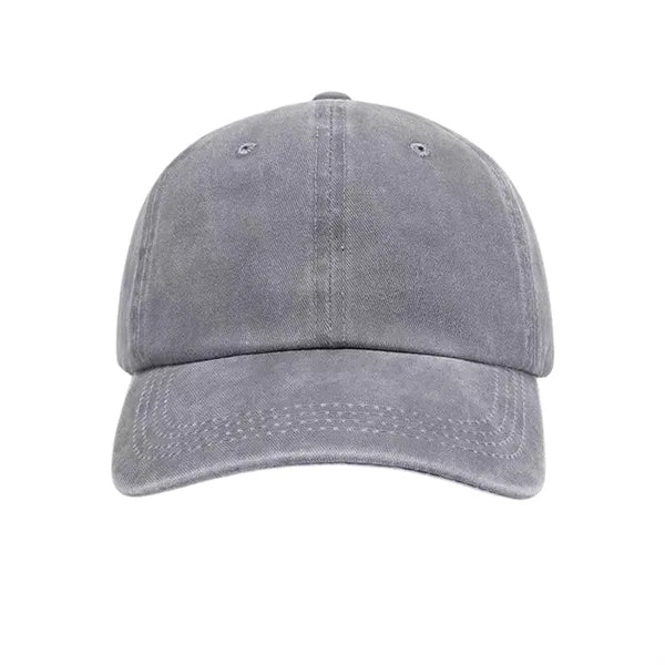 Washed Cotton Distressed Baseball Cap