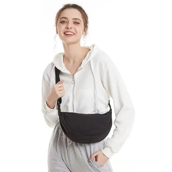 Travel Lightweight Crescent Crossbody Sling Shoulder Bag