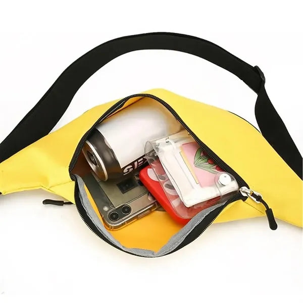 Sports Crescent Crossbody Chest Waist Bag for Women Men
