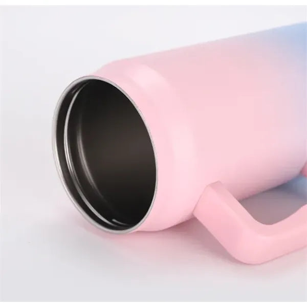50 oz Stainless Steel Insulated Tumbler with Handle & Straw