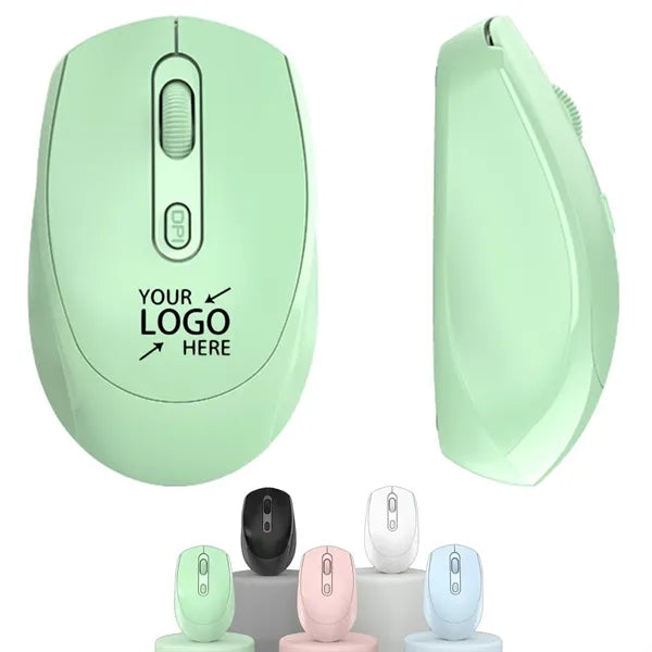 Rechargeable Wireless Bluetooth Mouse with USB Receiver