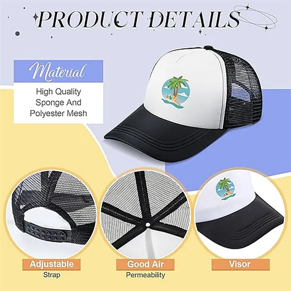 5 Panel Foam Trucker Hat