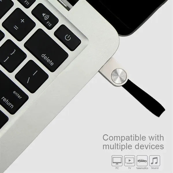 4GB Metal Keychain USB Flash Disk Pen Drive