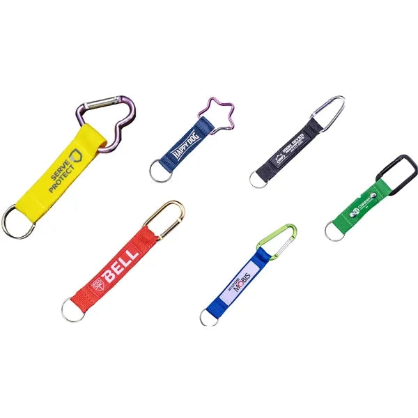 Short Lanyard with Carabiner Clip