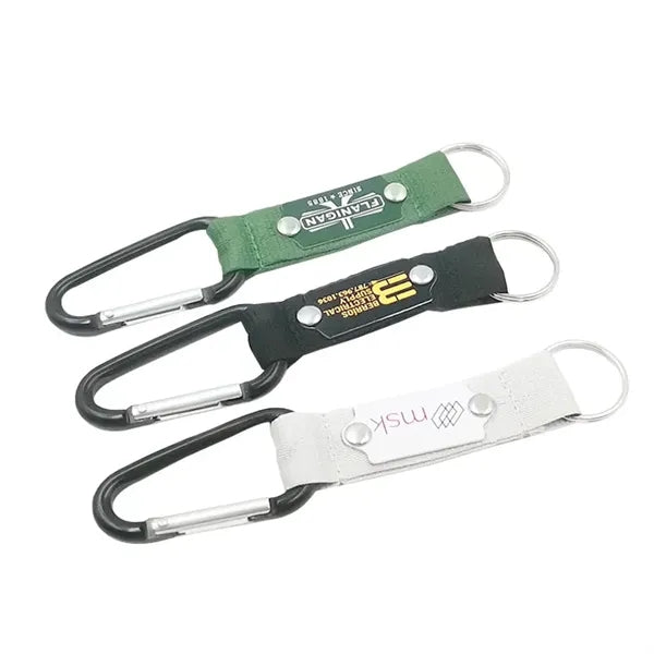 Short Lanyard with Carabiner Clip