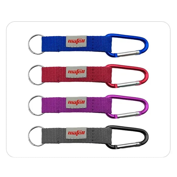 Short Lanyard with Carabiner Clip