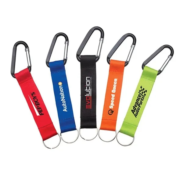 Short Lanyard with Carabiner Clip