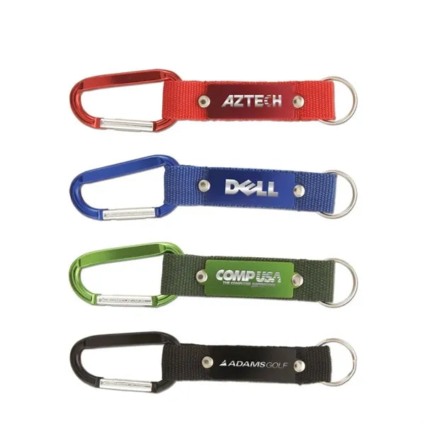 Short Lanyard with Carabiner Clip