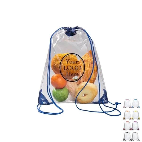 Clear Drawstring Backpack