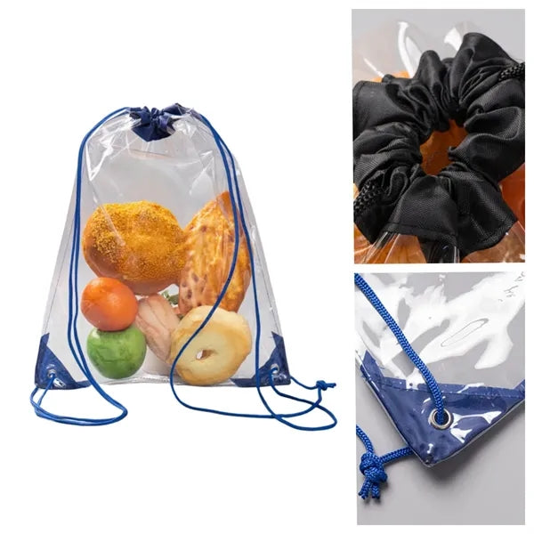 Clear Drawstring Backpack