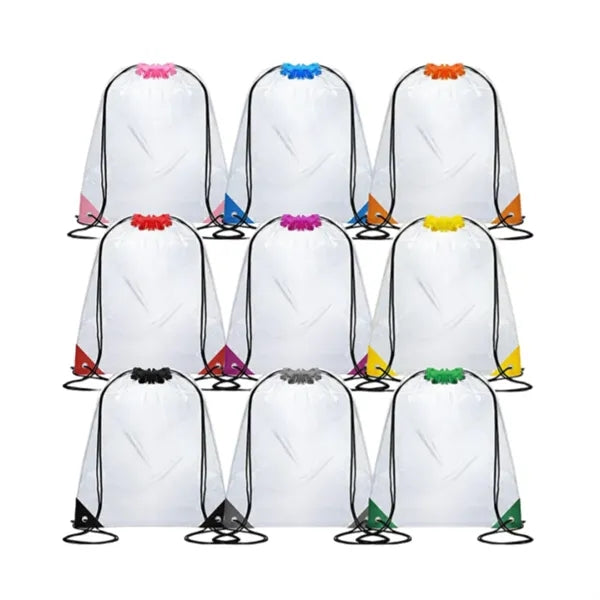 Clear Drawstring Backpack