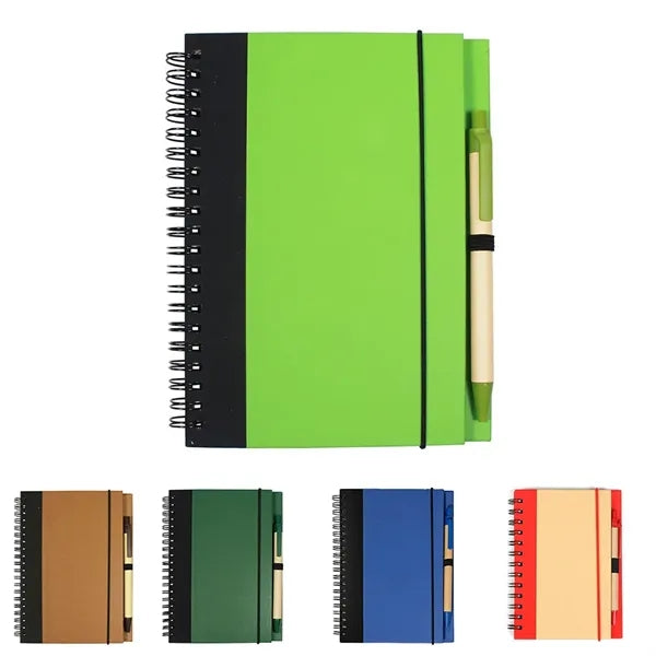 Recycled Notebook with Pen