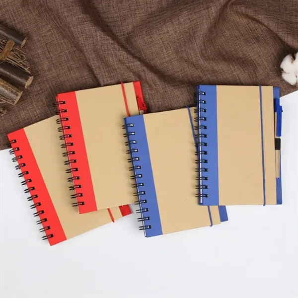 Recycled Notebook with Pen