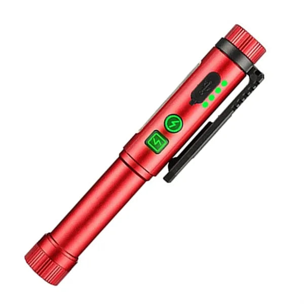 Mini Rechargeable Pen Shaped Work Flashlight