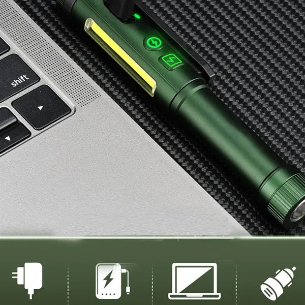 Mini Rechargeable Pen Shaped Work Flashlight