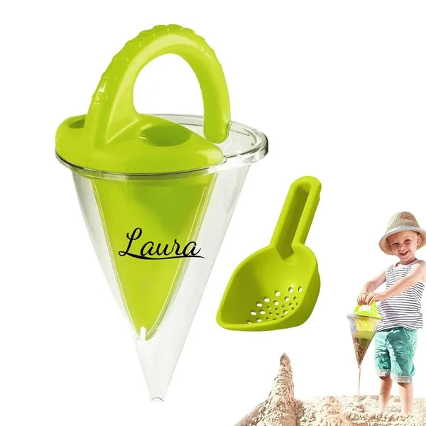 Kids Spilling Funnel Sand Beach Toys