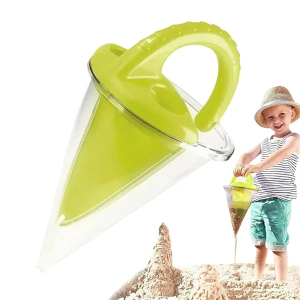 Kids Spilling Funnel Sand Beach Toys