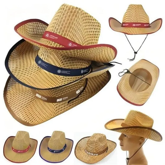 Adults Straw Cowboy Hats