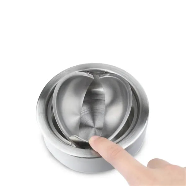Thickened Round Stainless Steel Cigarette Ashtray