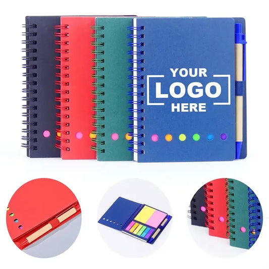 Sticky Notebook With Pen