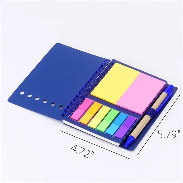 Sticky Notebook With Pen