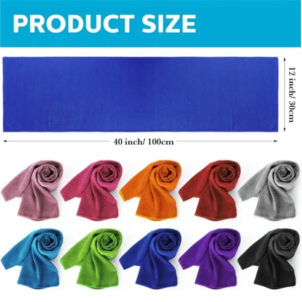 Microfiber Cooling Towels for Neck and Face