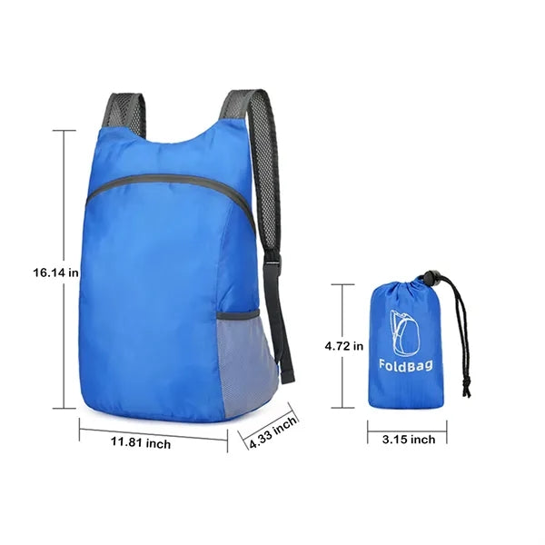 68oz Foldable Waterproof Light-Weight Oxford Backpack