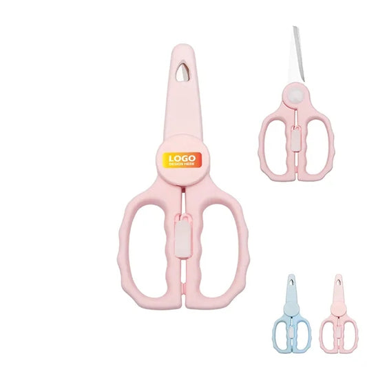 Cute Kids Scissors with Safety Lock